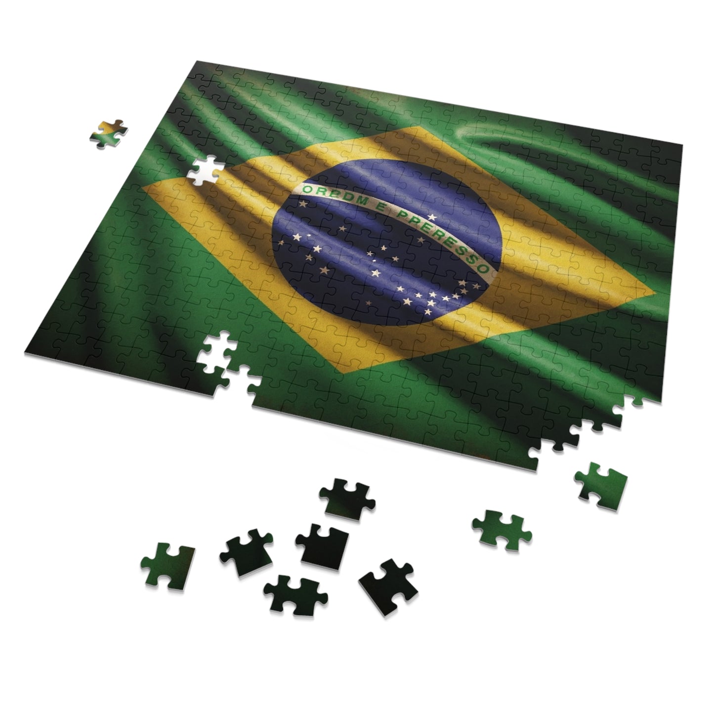 Brazil Flag Jigsaw Puzzle