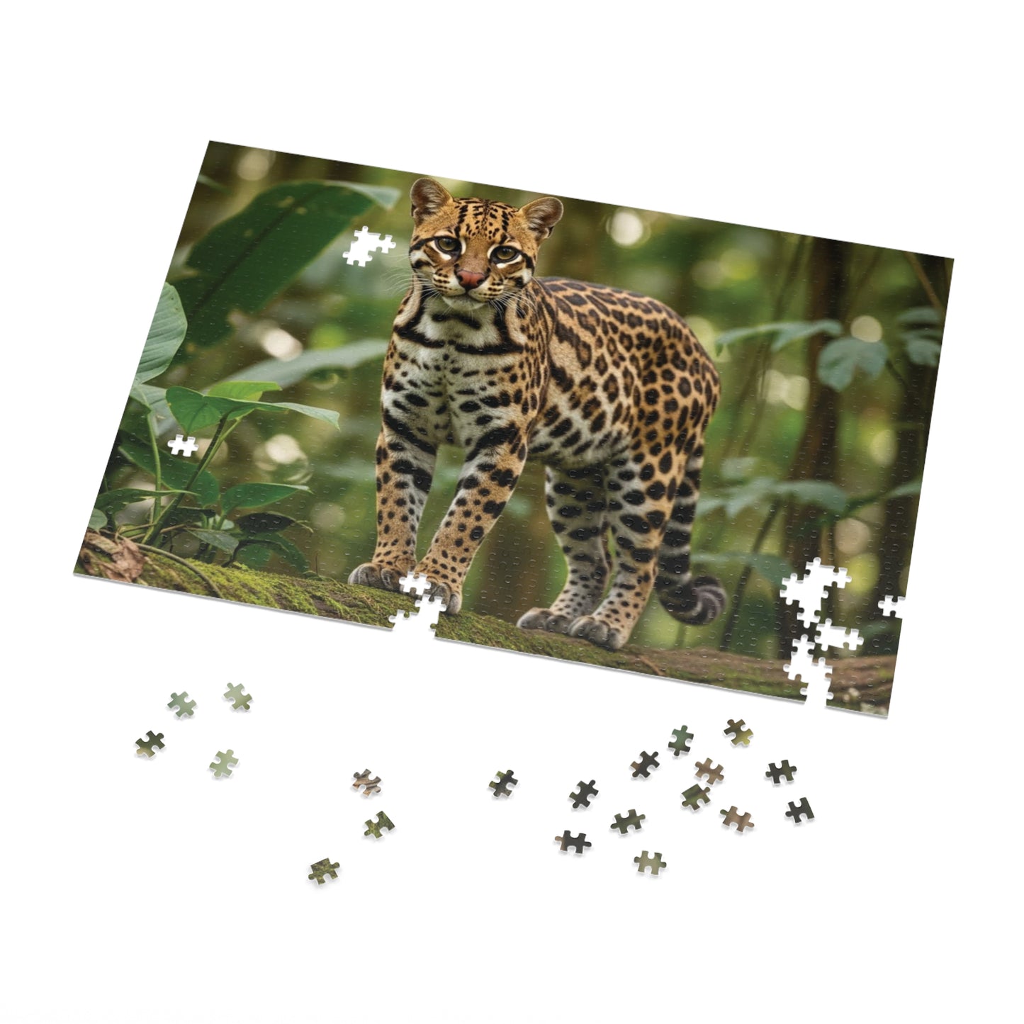 Ocelot Forest Jigsaw Puzzle